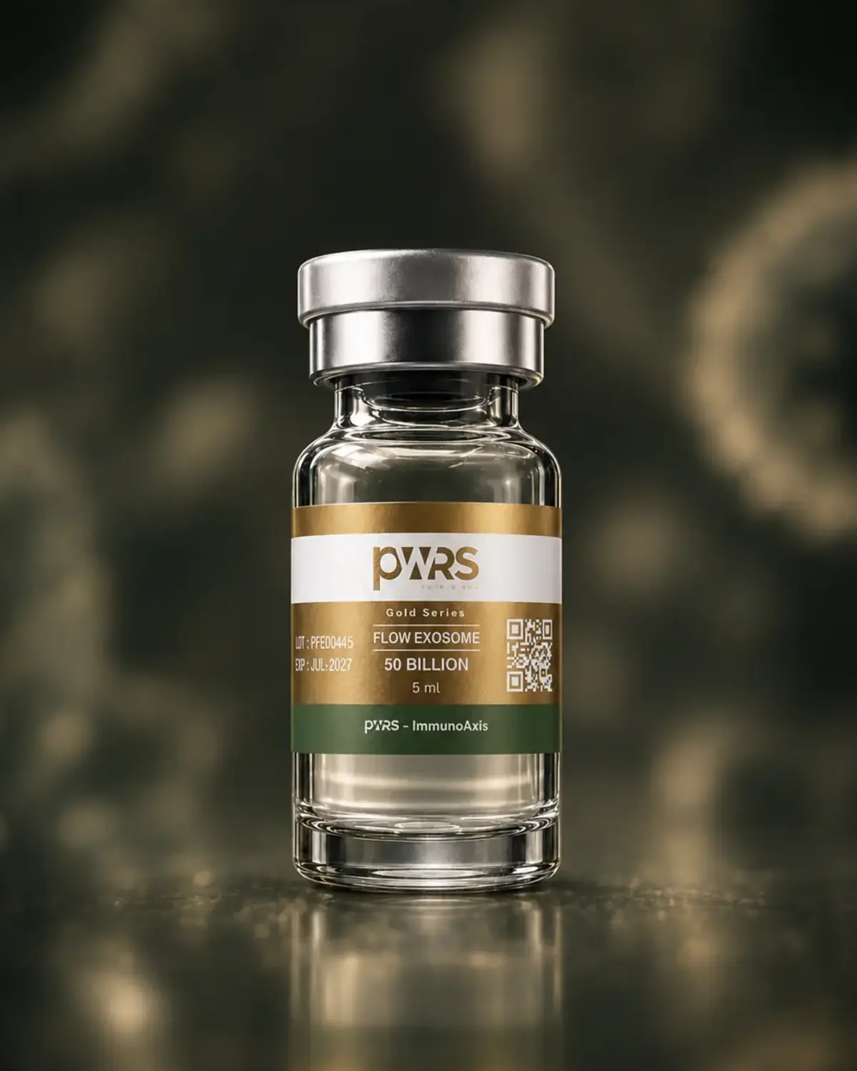Flow Exosome — ImmunoAxis — Gold Series · 5 ml · 50 billion exosomes, Exosome by PWRS
