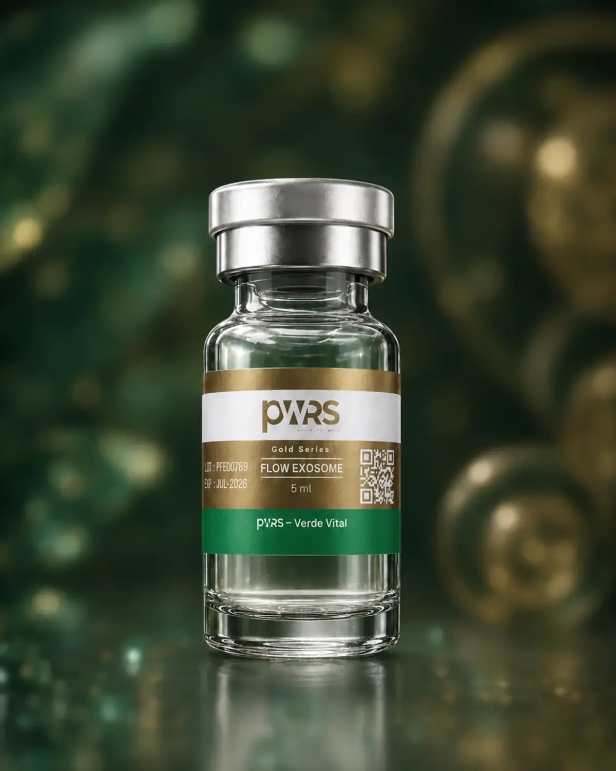 Flow Exosome — Verde Vital — Gold Series · 5 ml, Exosome by PWRS