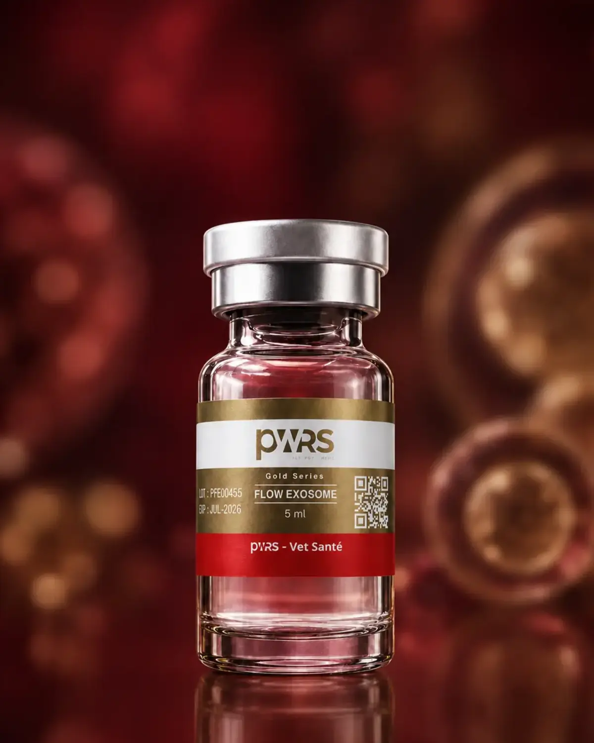 Flow Exosome — Vet Santé — Gold Series · 5 ml · Veterinary, Exosome · Vet by PWRS