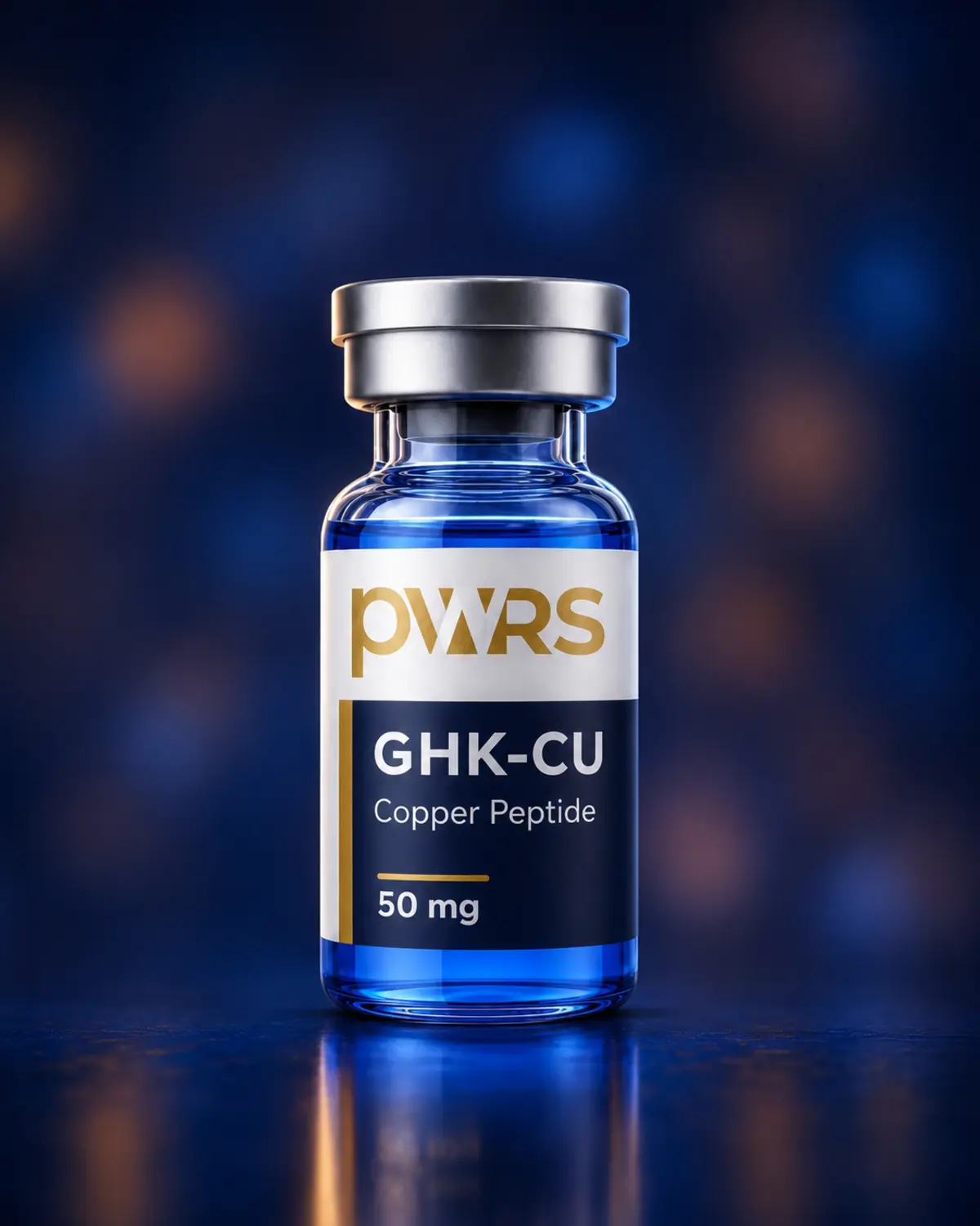 GHK-CU Copper Peptide — 50 mg · Made in USA, Peptide by PWRS